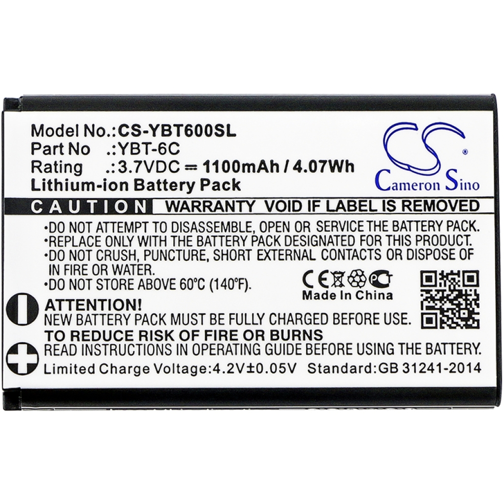 Custom Battery Packs CS-YBT600SL