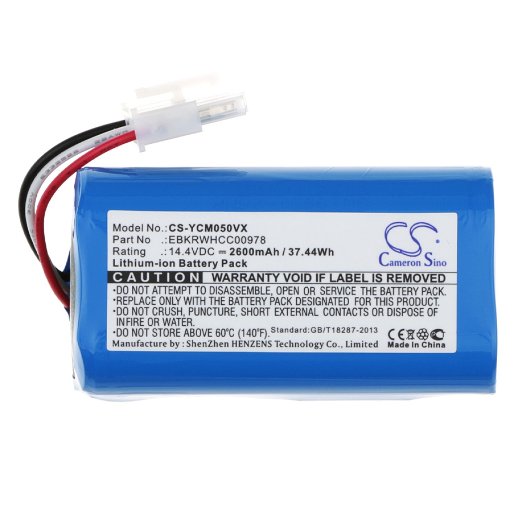 Batterijen voor stofzuigers Iclebo CS-YCM050VX