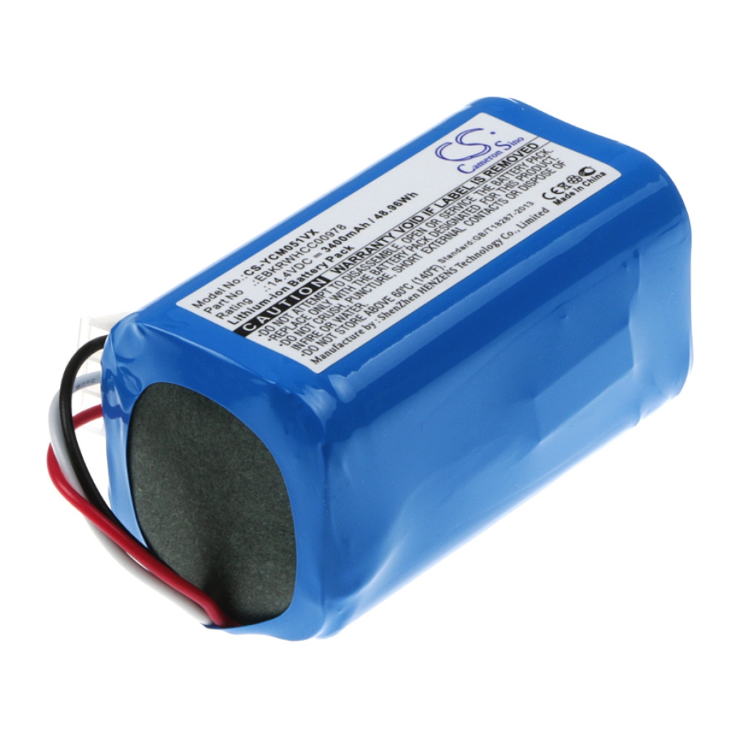 Batterijen voor stofzuigers Yujin robot iClebo smart YCR-M05-10