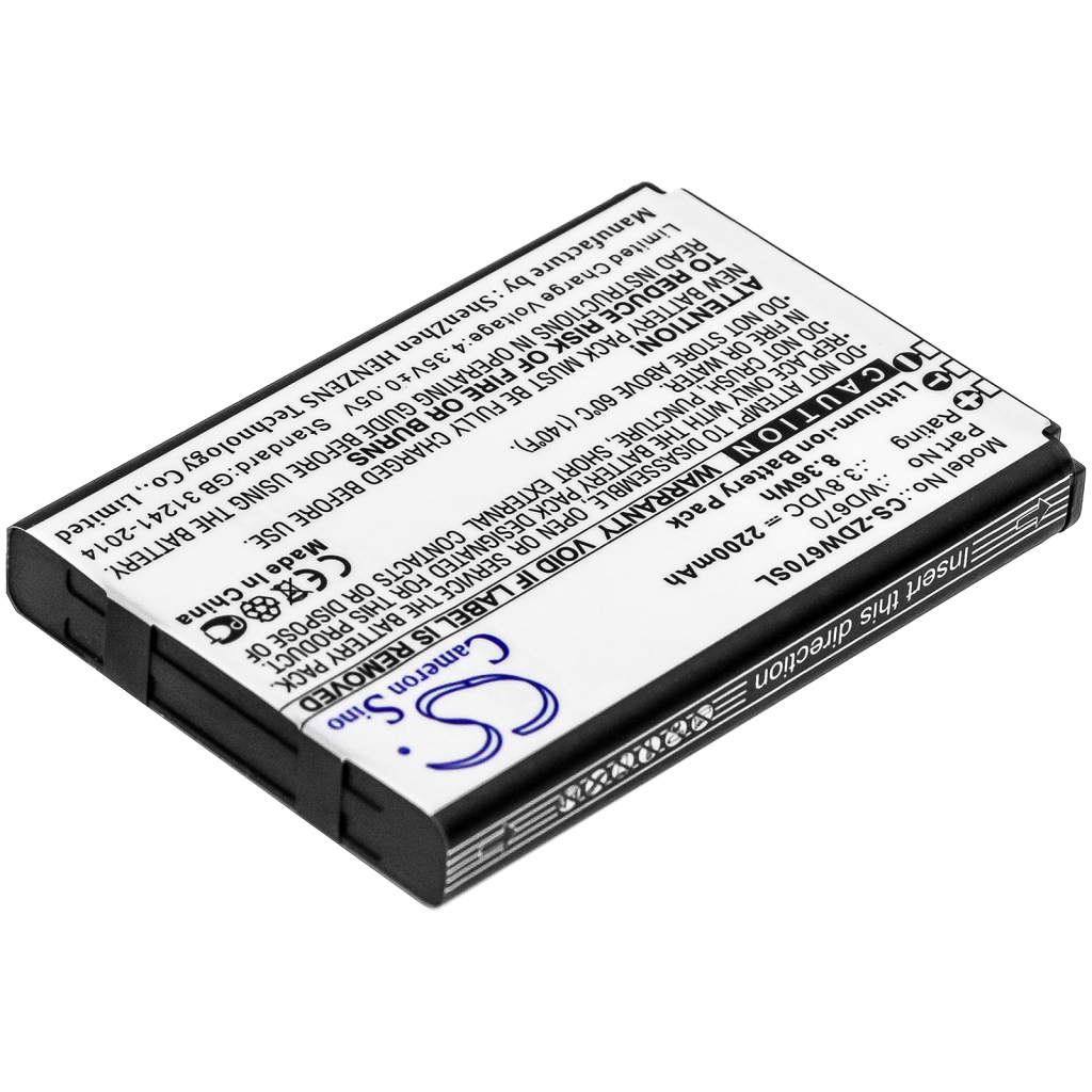 Batterijen Vervangt DC015