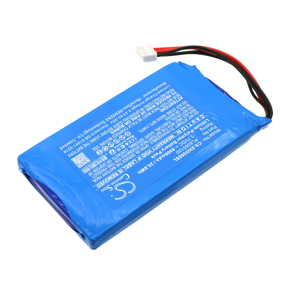 Batterijen Batterij voor apparatuur CS-ZHD500SL