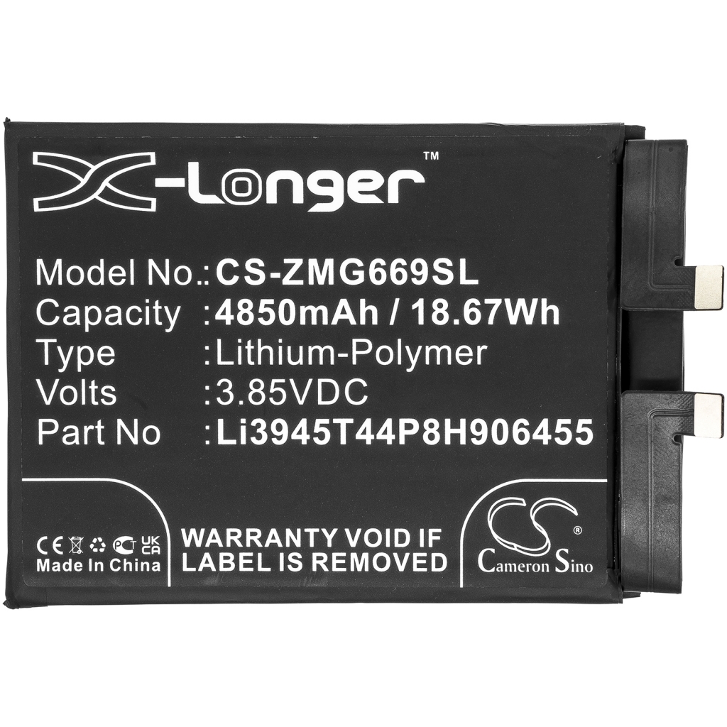 Batterij voor mobiele telefoon ZTE NX669J (CS-ZMG669SL)