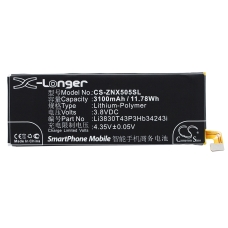 Compatibele batterijvervanging voor ZTE LI3803T43P3HB34243,LI3830T43P3HB34243I