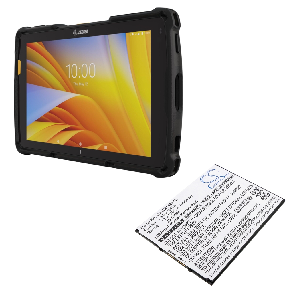 Tablet batterijen Zebra CS-ZRT400SL