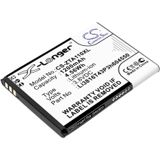 Compatibele batterijvervanging voor ZTE LI3715T42P3H604550,LI3816T43P3H604550