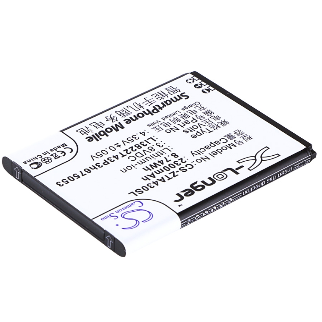 Batterijen Vervangt Li3822T43P3h675053