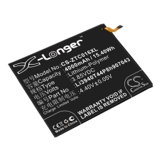 Compatibele batterijvervanging voor ZTE LI3940T44P8H907043