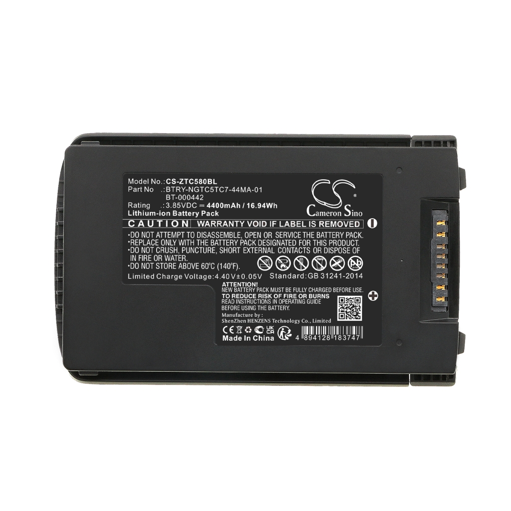 Batterij barcode, scanner Zebra CS-ZTC580BL