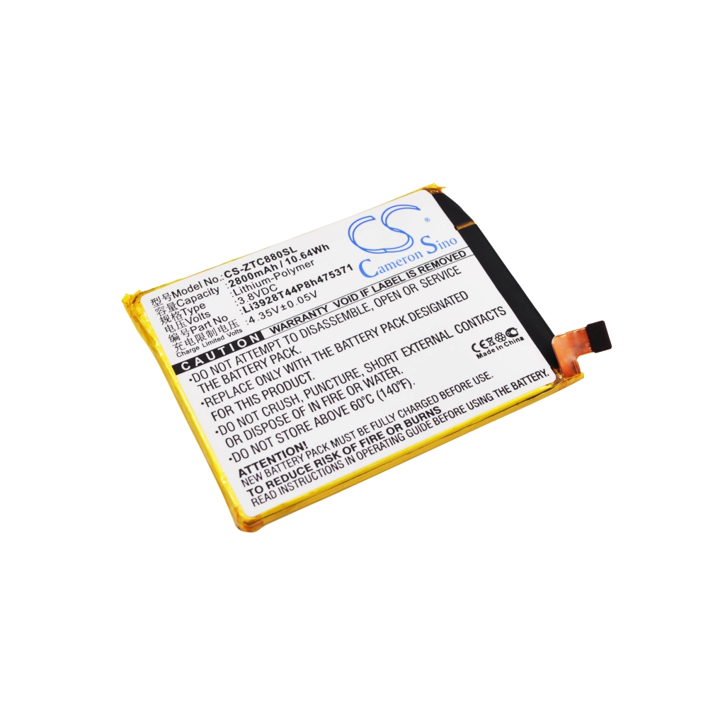 Batterij voor mobiele telefoon ZTE CS-ZTC880SL