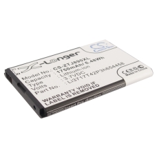 Compatibele batterijvervanging voor ZTE LI3717T42P3H654458