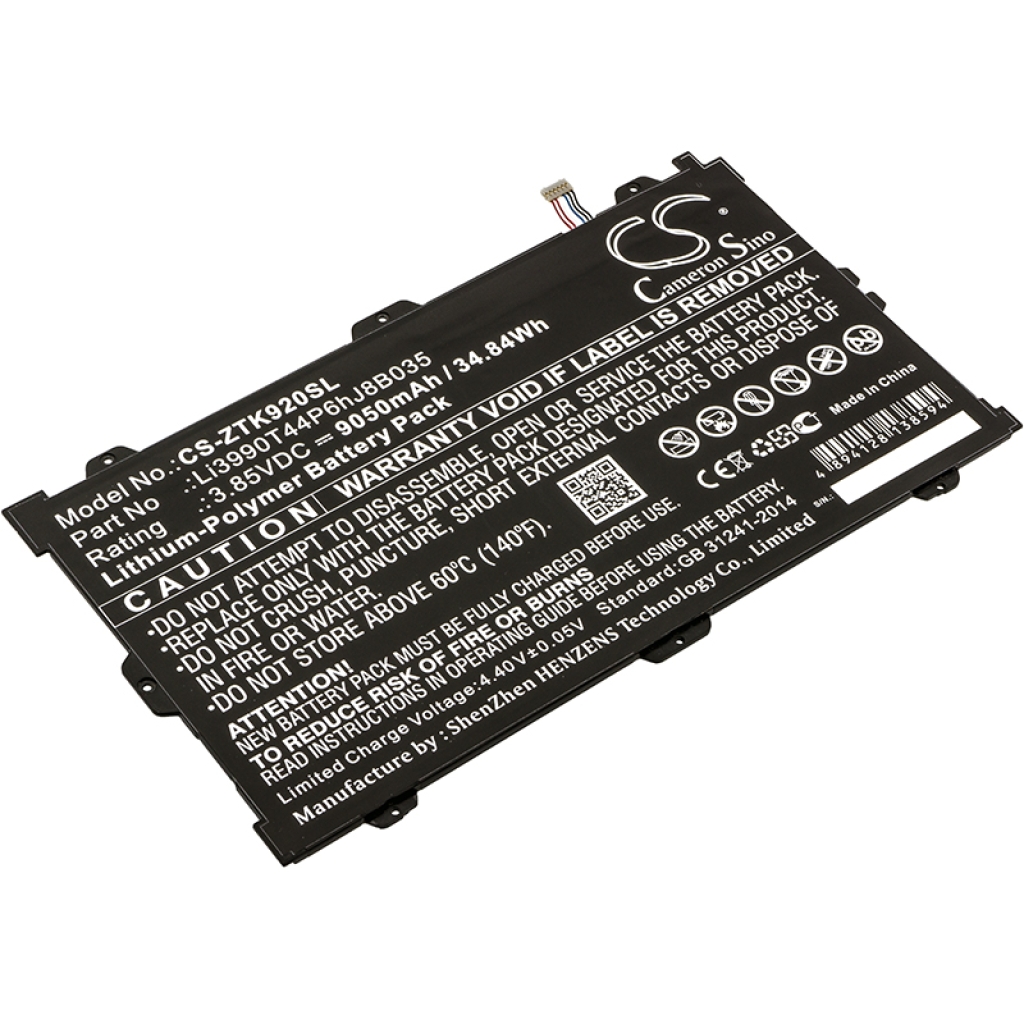 Batterijen Vervangt Li3990T44P6hJ8B035