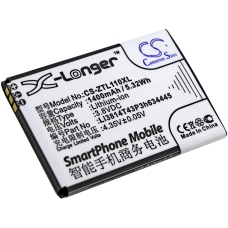 Compatibele batterijvervanging voor ZTE LI3814T43P3H634445