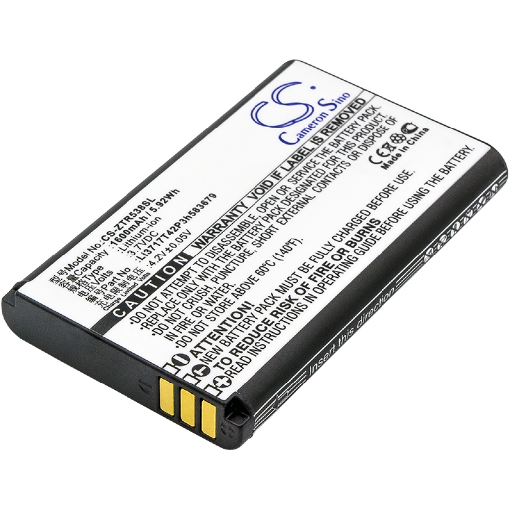 Batterij voor mobiele telefoon ZTE CS-ZTR538SL