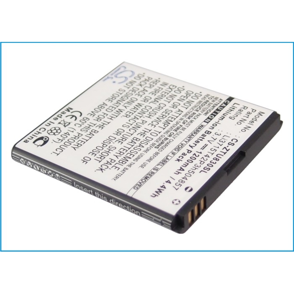 Batterij voor mobiele telefoon ZTE CS-ZTU830SL