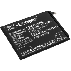 Compatibele batterijvervanging voor ZTE LI3940T44P6H876442