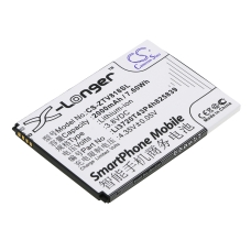 Compatibele batterijvervanging voor ZTE LI3720T43P4H825839