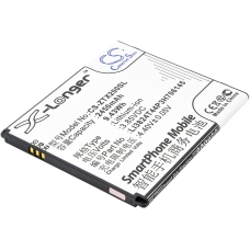 Compatibele batterijvervanging voor ZTE LI3824T44P3H706145