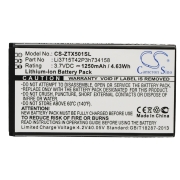 CS-ZTX501SL<br />Batterijen voor   vervangt batterij Li3715T42P3h734158