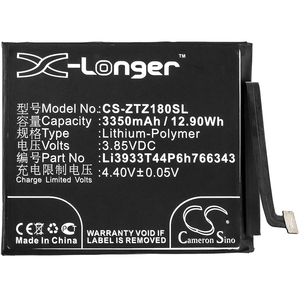 Batterijen Vervangt Li3933T44P6h766343