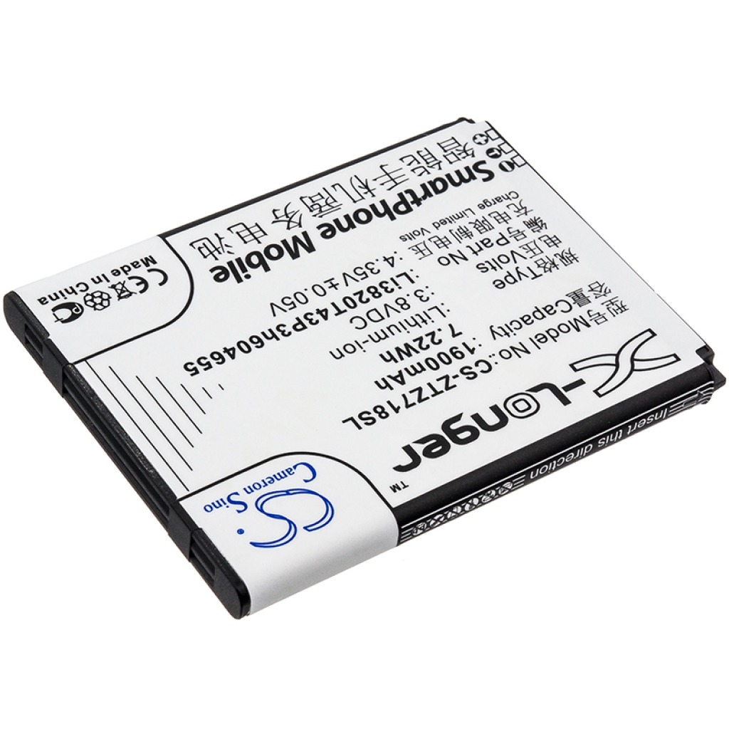 Batterij voor mobiele telefoon ZTE Jasper (CS-ZTZ718SL)