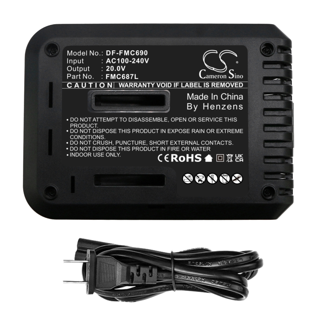 Oplader elektrisch gereedschap Black & decker Porter cable Stanley DF-FMC690UA