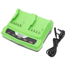 Compatibele opladervervanging voor Greenworks 24V CHARGER 2 SLOTS 2 AMP,270401020,29322,29807,29837...